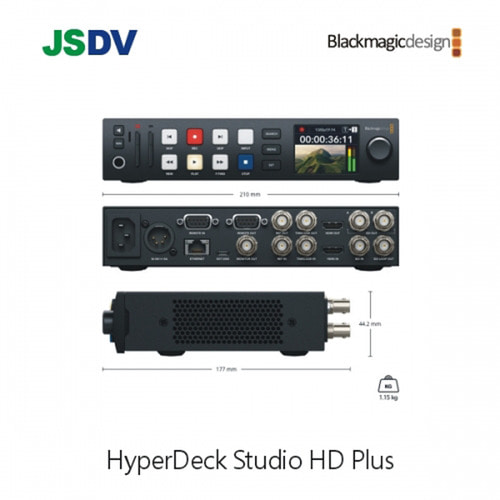 블랙매직 HyperDeck Studio HD Plus