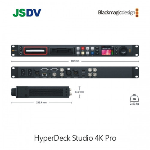 블랙매직 HyperDeck Studio 4K Pro