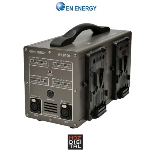 예약판매 젠에너지 G-CB100 6A/4CH 4채널 충전기