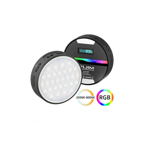 울란지 VIJIM RGB R66 미니포켓 LED 조명 색온도 조절가능 신형 마그네틱 기능
