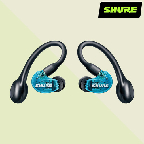 슈어 AONIC215 TW2 / 트루 와이어리스 2세대 사운드 아이솔레이팅 이어폰 (블랙/블루)